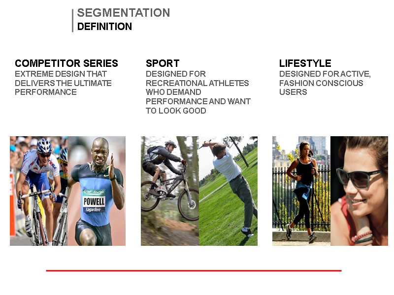 COMPETITOR SERIES EXTREME DESIGN THAT DELIVERS THE ULTIMATE PERFORMANCE SPORT DESIGNED FOR RECREATIONAL ATHLETES